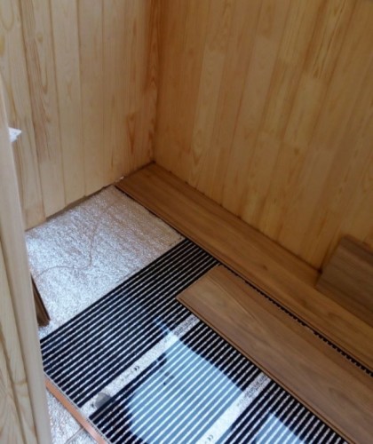 Монтаж теплого балкона с электрикой и теплым полом