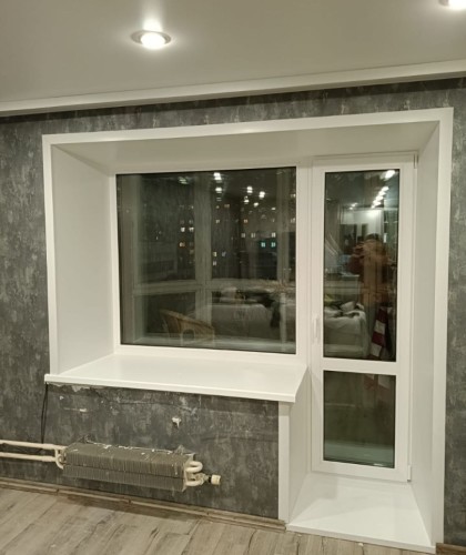 Установка пятикамерных окон