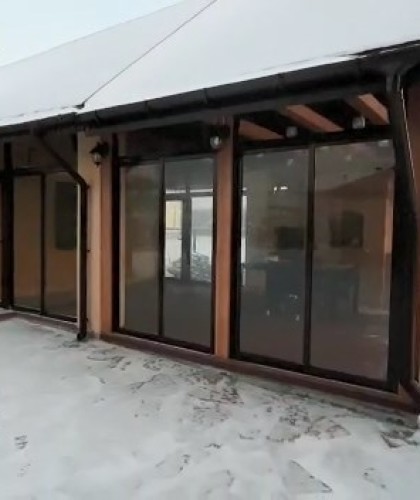 Портальная откатная конструкция