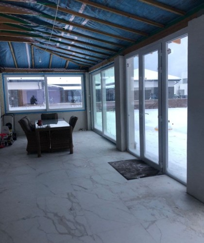 Теплые портальные конструкции