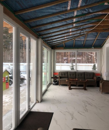 Остекление веранды