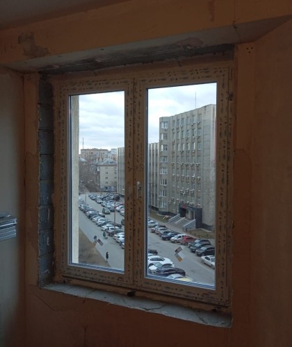 Французские окна в пол