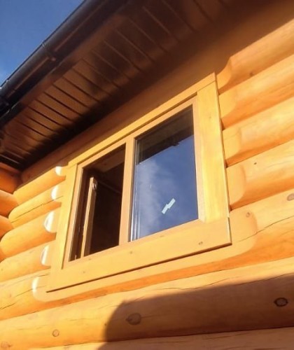 Окна с ламинацией и декорированием