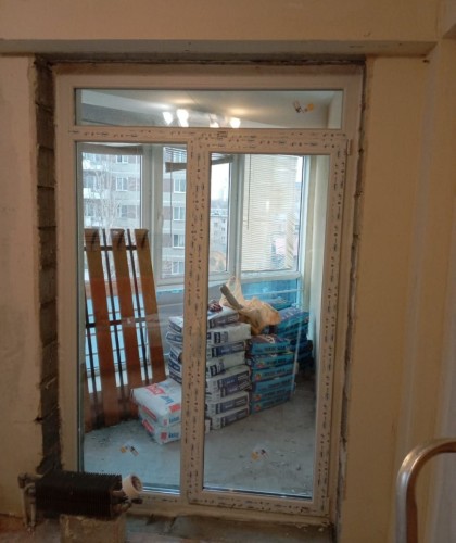 Французские окна в пол