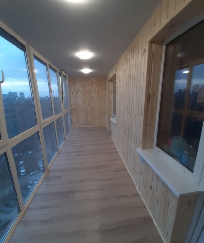  Монтаж видовой лоджии