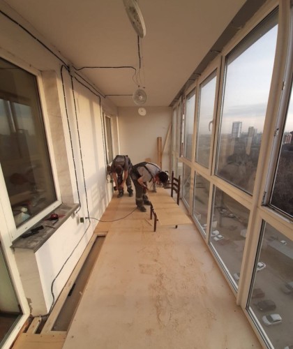  Монтаж видовой лоджии