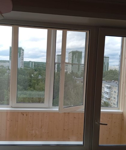 Замена всего остекления в квартире