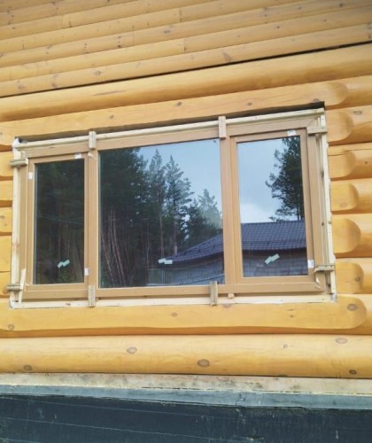 Окна с ламинацией и декорированием