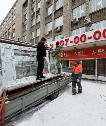 Установка двух входных групп