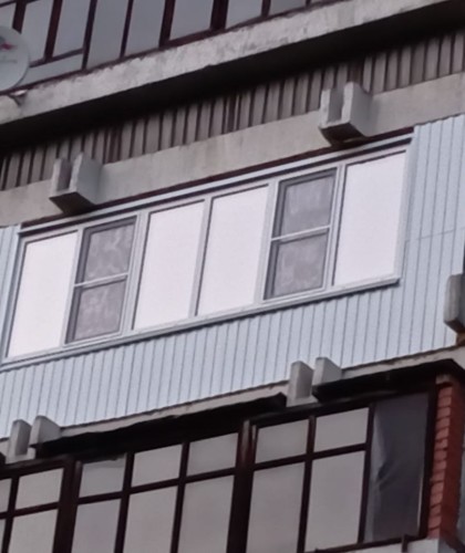 Закладывание проема пеноблоком с армированием, монтаж ПВХ конструкции