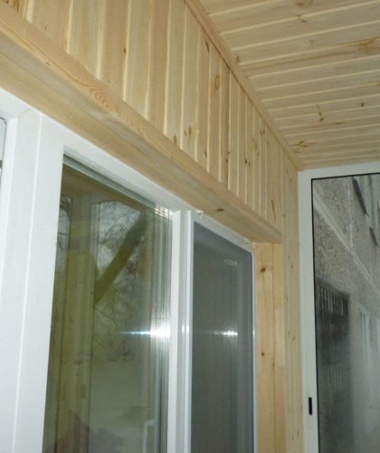 Остекление двух балконов с отделкой и обшивкой