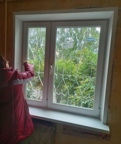 Окно Veka с удобным открыванием створок