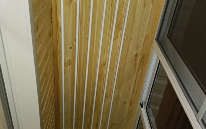 Французский балкон с крышей 4