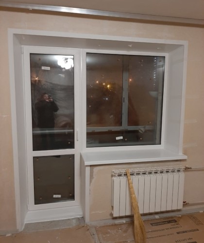 Балконный блок с расширением