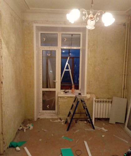 Остекление квартиры в "сталинском доме"