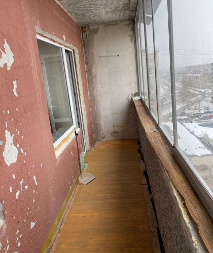 Теплая лоджия из профиля Veka, обшивка вагонкой класса А