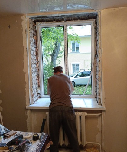 Замена старых пластиковых окон