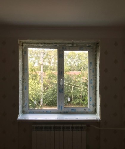 Замена окон в коттедже