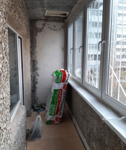 Утепление балкона, обшивка вагонкой внутри и снаружи