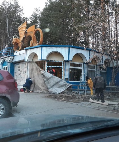 Остекление радиусными (панорамными конструкциями) после аварии с Порше Каен