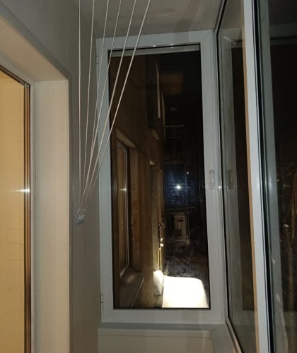 Холодное остекление и отделка балкона