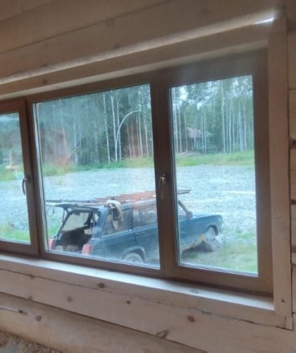 Окна с ламинацией и декорированием