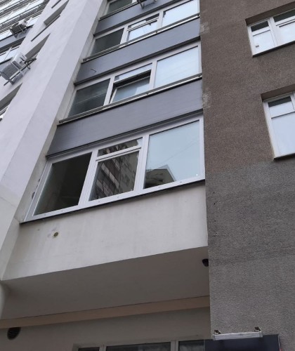 Замена окон от застройщика на шумозащитные семикамерные окна  Veka 70