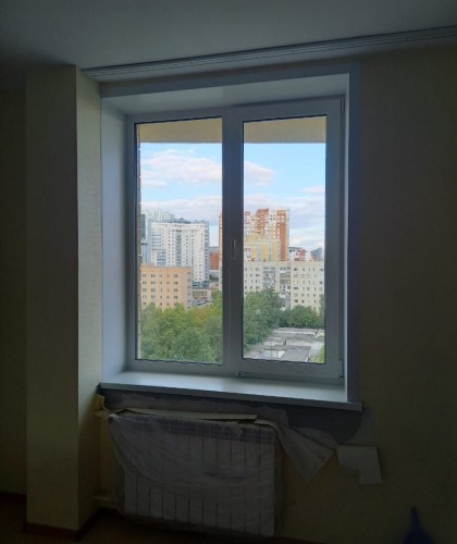 Замена окна от застройщика на новое