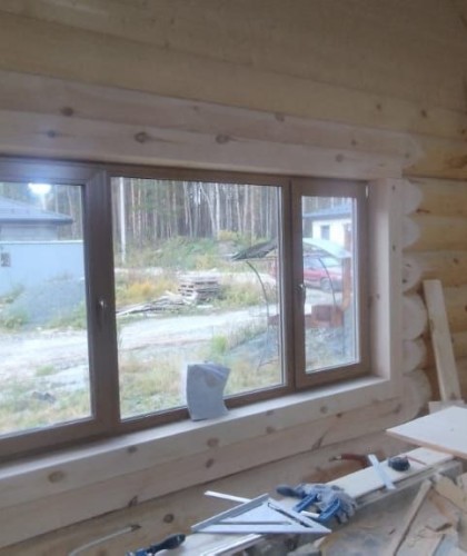 Окна с ламинацией и декорированием