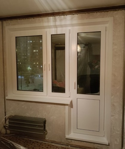Остекление окон во всей квартире