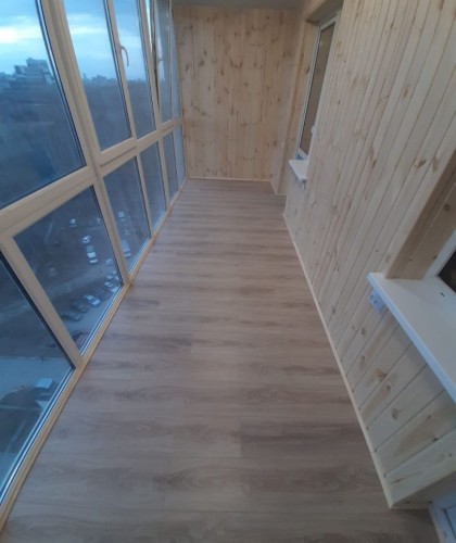  Монтаж видовой лоджии