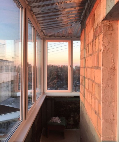 Теплое остекление лоджии, ПВХ-конструкции, утепление