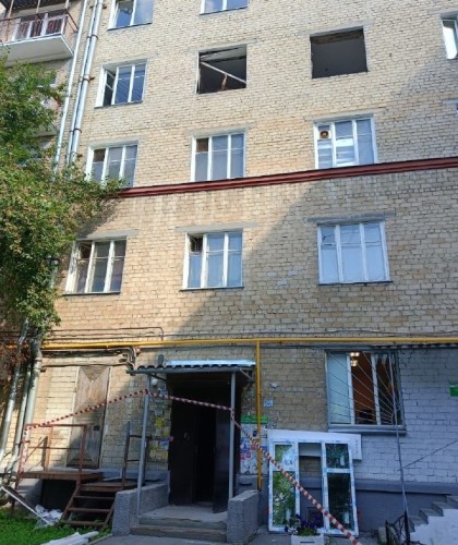 Установка трех окон в кирпичном доме