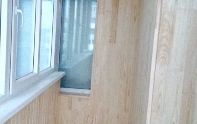 Установка и обшивка вагонкой балкона по радиусу 4
