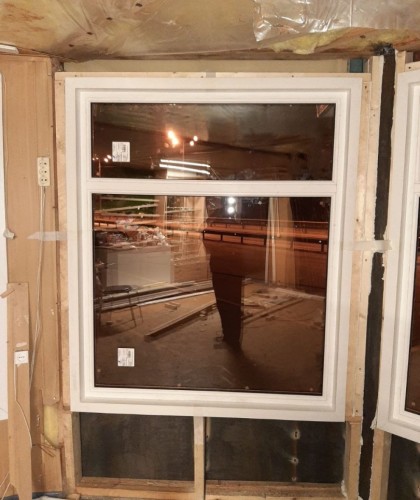 Остекление радиусными (панорамными конструкциями) после аварии с Порше Каен