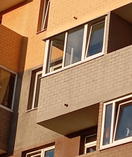 Остекление балкона ПВХ конструкциями