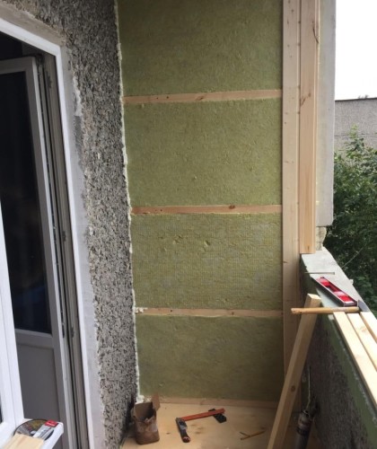 Теплое остекление и отделка лоджии. Комплекс работ