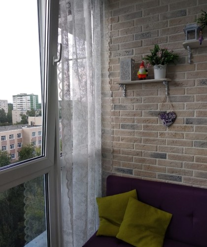 Остекление и благоустройство балкона