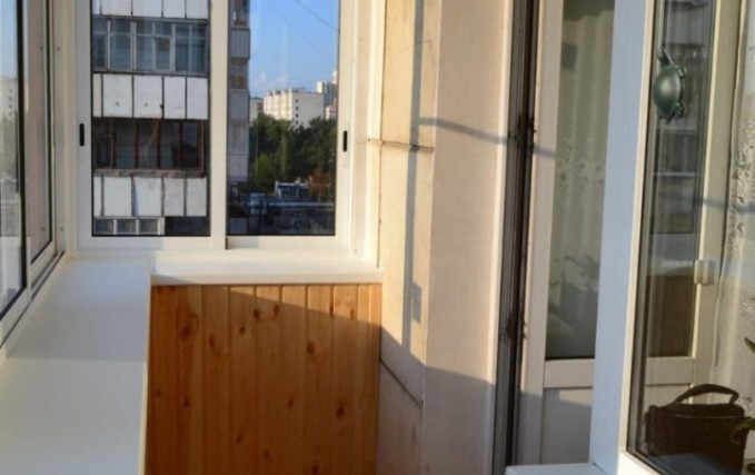 Остекление и отделка двух балконов
