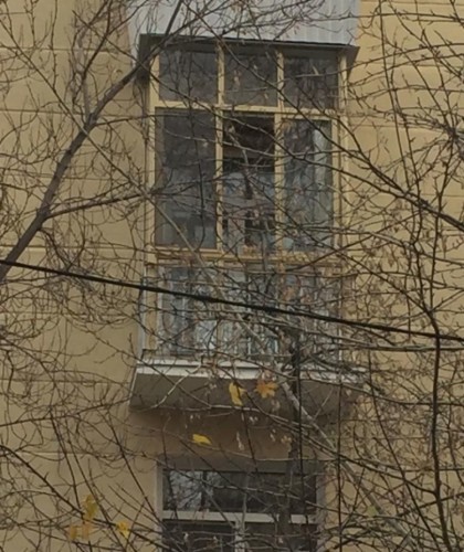 Теплый балкон из профиля Veka в цвет фасада