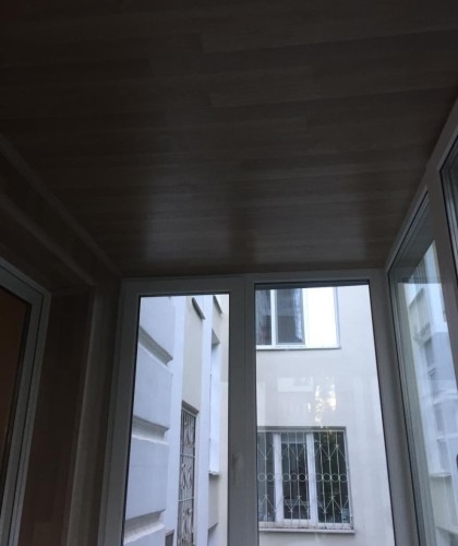 Монтаж балкона. Теплый пол, плитка, обшивка