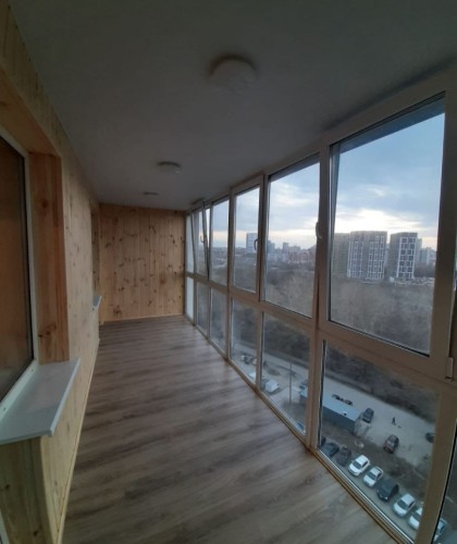  Монтаж видовой лоджии