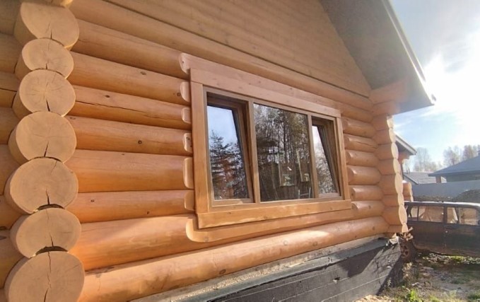 Окна с ламинацией и декорированием 2
