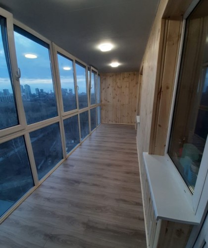  Монтаж видовой лоджии