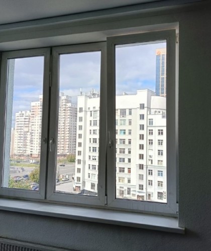 Замена окон от застройщика на шумозащитные окна Veka 82