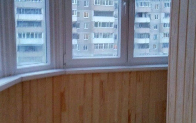 Установка и обшивка вагонкой балкона по радиусу 2