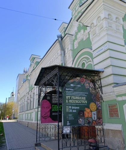 Монтаж арочных окон в доме-памятнике