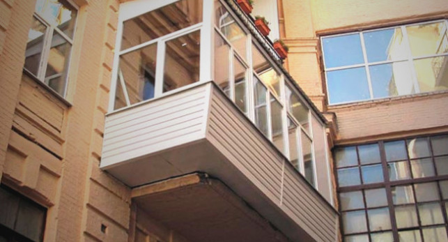 Балкон с утеплением и отделкой