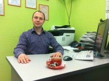 Встречаем клиента в офисе