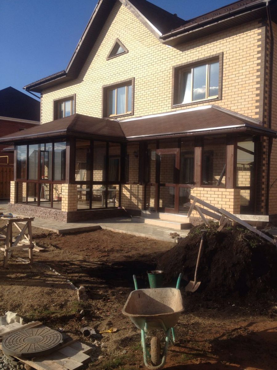 Остекление веранды